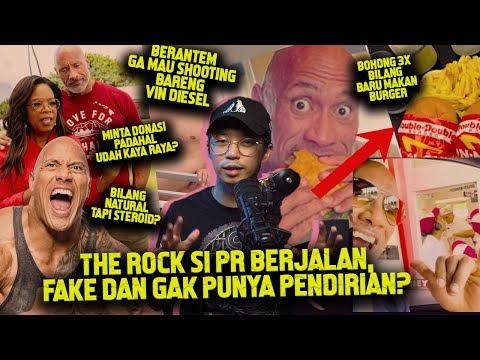 THE ROCK SI SELEBRITI MAIN AMAN YANG MUNAFIK? DUIT TRILIUNAN TAPI MINTA DONASI | THE ROCK