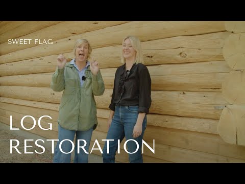 Sandblasting Secrets: Restoring a Log Home with Teal and Scott