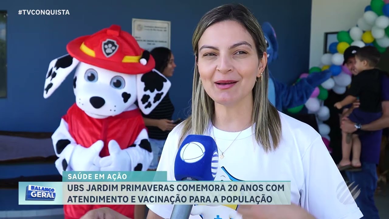 UBS Jardim Primaveras realiza Saúde em Ação e celebra 20 anos em Lucas do Rio Verde