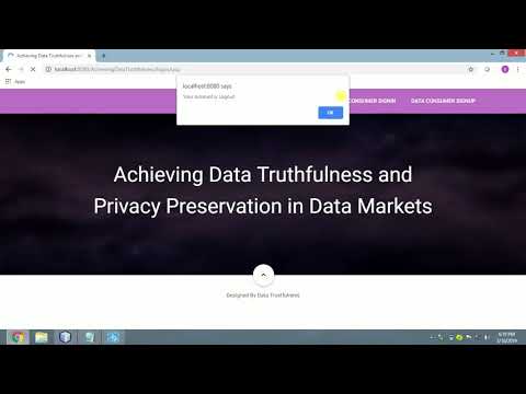 Achieving Data Truthfulness and Privacy Preservation in Data Markets