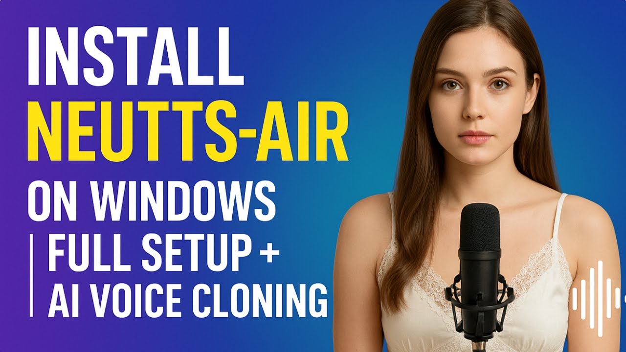 Install NeuTTS-Air on Windows | Full Setup + AI Voice Cloning Demo