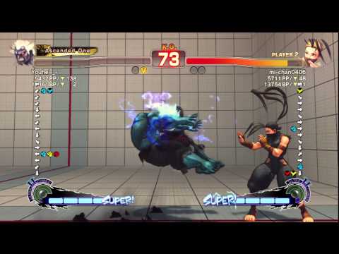 SSF4 AE Ver. 2012: Youhei-_- [Oni] vs. mi-chan0406 [Ibuki] - 2 of 2 - PSN Ranked Match