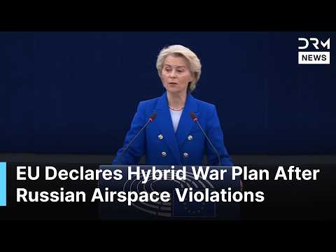 ‘We Will Strike Back’, EU's President Sends Stark Warning to Russia Over Airspace Violations | AC1G