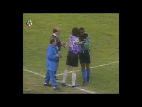 Albacete 1 - Rayo Vallecano 0. Temporada 1992/93.
