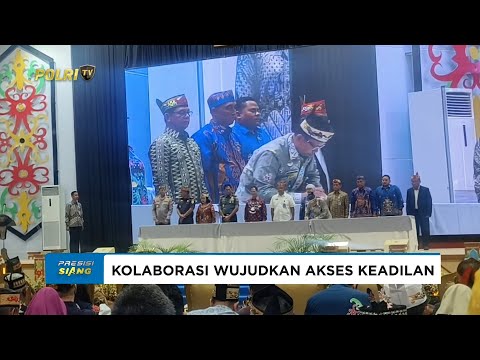 KAPOLDA KALTENG TEKEN PKS BERSAMA KEMENKUMHAM WUJUDKAN TERJAMINNYA AKSES KEADILAN