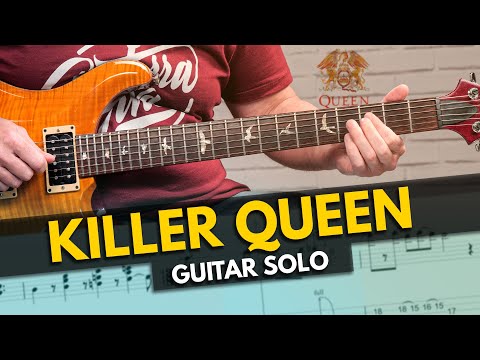 Killer Queen SOLO GUITARRA con TABS (Guitar Cover Tabs) | Guitarraviva