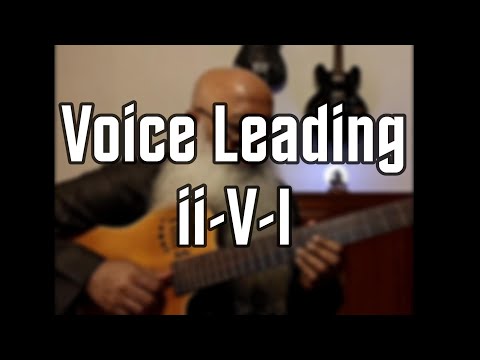 Voice Leading idea for a ii-V-I🎸