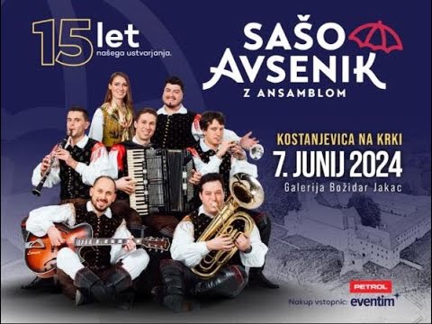 Sašo Avsenik   Tam kjer murke cveto LIVE