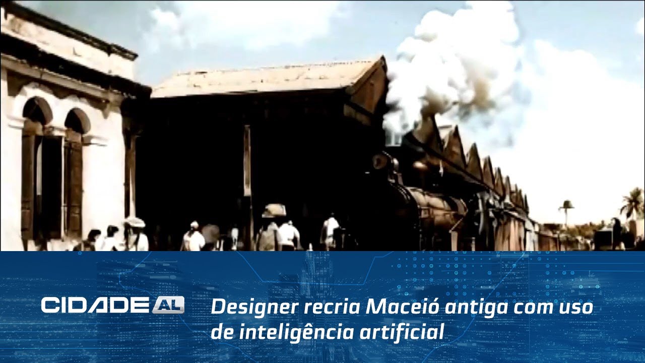 Viralizou: Designer recria Maceió antiga com uso de inteligência artificial