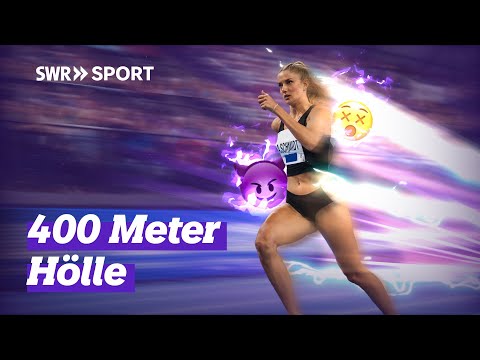 Sports explained: 400 meters with Alica Schmidt – The toughest sprint distance | SWR Sport