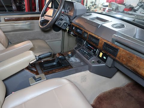RangeRoverClassic Interior Restoration