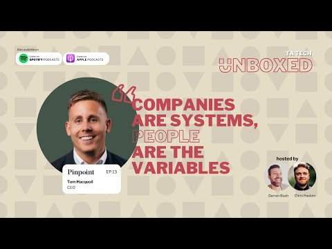 Ep 13 - How to get TA a seat at the top table - Tom Hacquoil