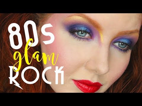 80s Glam Rock Makeup Tutorial