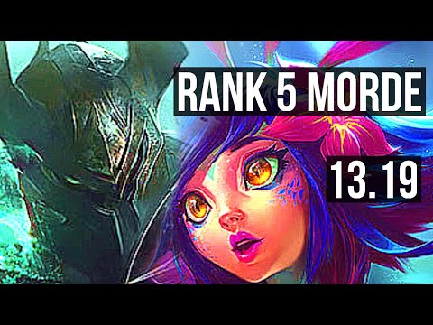MORDE vs NEEKO (MID) | Rank 5 Morde, 4/1/9, 700+ games | NA Challenger | 13.19
