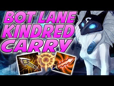 KINDRED ADC IS HIDDEN OP? NO ONE CAN OUT DUEL ME! | 9.9 Kindred Adc - League Of Legends