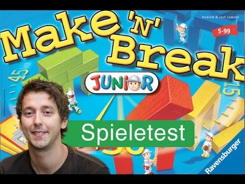 Make 'n' Break Junior (Kinderspiel)/ Anleitung & Rezension / SpieLama