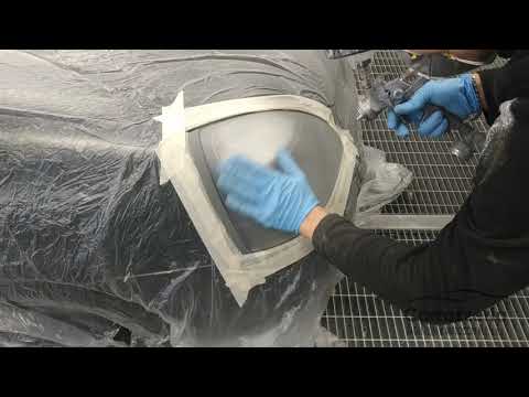 Verniciatura fanali auto