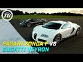 Pagani Zonda F vs Bugatti Veyron Drag Race - Top ...
