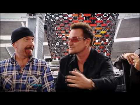U2 interview with Rove McManus on The 7pm Project - Australian Tour/Jay Z announcement