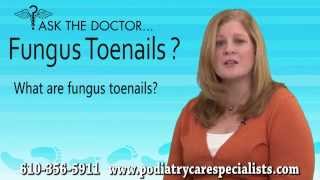 preview picture of video 'What Are Fungus Toenails? West Chester, Newtown Square and Audubon PA - Podiatrist'