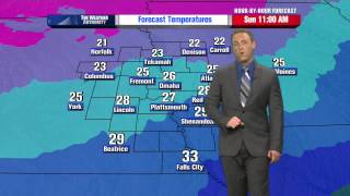 Brad Sugden's Hour by Hour Forecast to plan your evening – 10pm Update