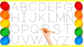 Learn ABCD Capital Letters Writing | Alphabet Tracing for Kids | A - Z Writing Practice for Toddlers