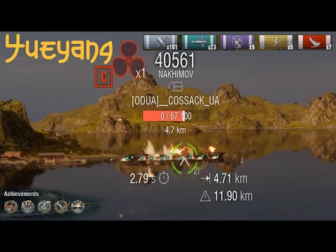 Yueyang does ALL she can feat. Sa Zhenbing - World of Warships