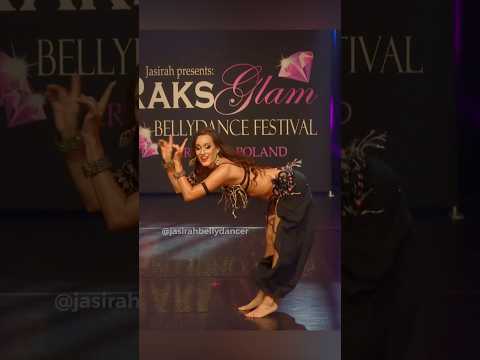 Jasirah during the Gala Show at the Raks Glam Festival 2025, Poland 🇵🇱 #bellydance #orientaldance