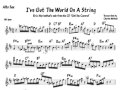 I've Got The World on A String (Eric Marienthal)