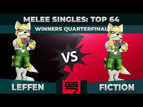 Leffen vs Fiction - Melee Singles: Top 64 Winners Quarterfinals - Genesis 7 | Fox vs Fox