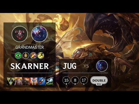Skarner Jungle vs Rek'Sai - BR Grandmaster Patch 10.4
