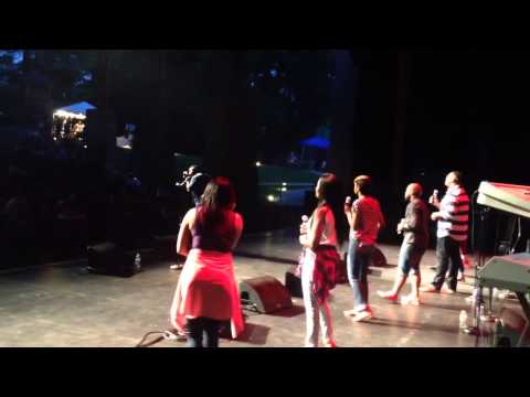 Jason Clayborn and TEAM in worship at the ICAF YOUTH CONVEN