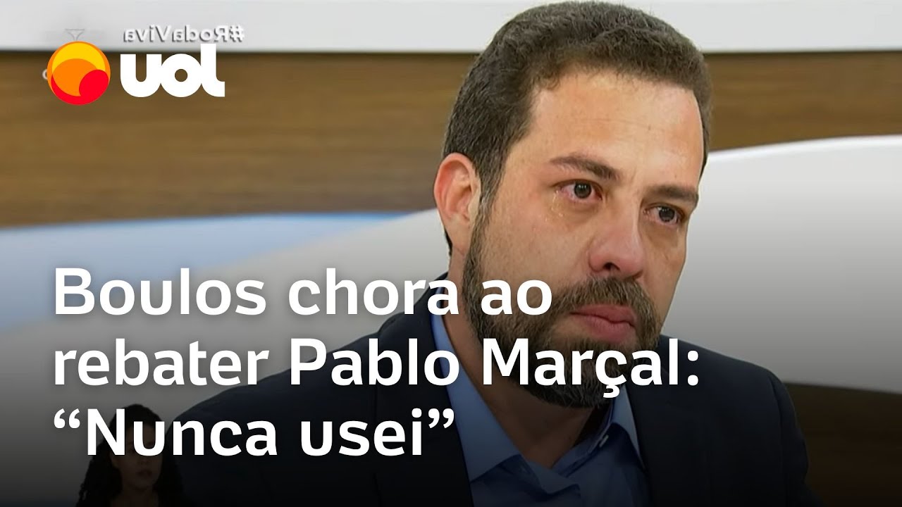 Boulos chora ao rebater fake news de Pablo Marçal:'Nunca usei cocaína e desafio a apresentar provas'