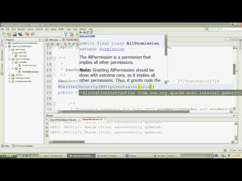 Implementing Java EE Security