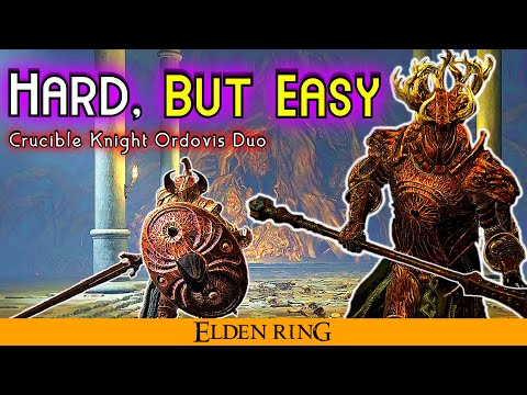 Elden-Ring | Wie man Crucible Knight Ordovis EINFACH besiegt