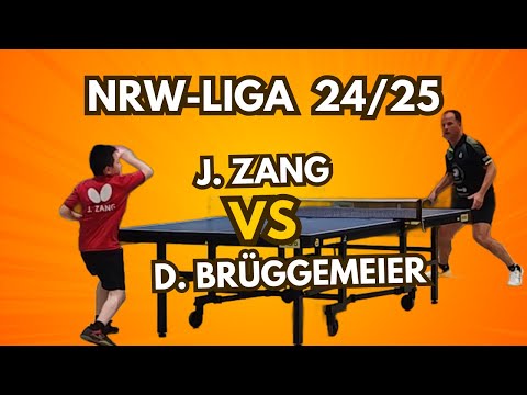 Unglaubliche Leistung mit 11 Jahren in der NRW-Liga | J.Zang(1638TTR) : D.Brüggemeier(1949TTR)