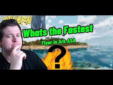 What is The Fastest Flyers in Ark ASA Tested! | Flying Dino Movement Comparison