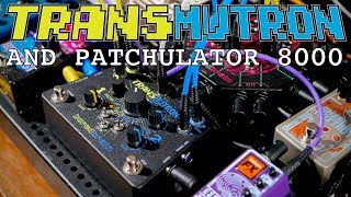 Video thumbnail for Sounds From The Patch Lab: TRANSMUTRON & PATCHULATOR 8000 Pedalboard by Boredbrain Music