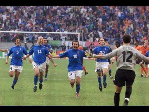 Full match Netherlands vs Italy Semi Final Euro 2000