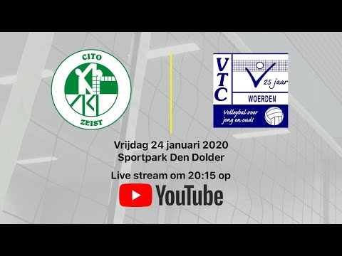 Cito HS 1 vs. BPA VTC Woerden HS 1, Volleybal Tweede Divisie C