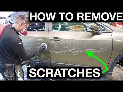 How To Remove Scratches From a Car! Pro Detailer Fixes Vandalized Subaru