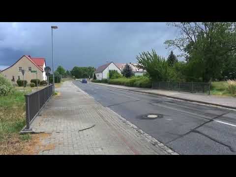 Halbseitige Sperrung der B 96 - LAUSITZWELLE