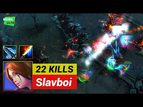 HoN Forsaken Archer NULLFIRE BLADE with DAWNBRINGER - MVP