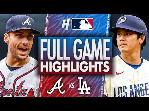 LA다저스 VS 애틀랜타 2:7 MLB 스포츠하이라이트