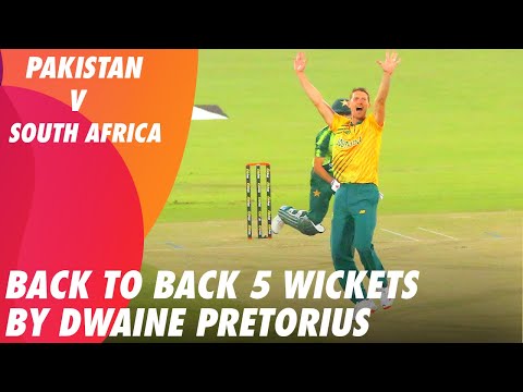 Back To Back 5 Wickets By Dwaine Pretorius | Pakistan vs South Africa | 2nd T20I 2021 | ME2T