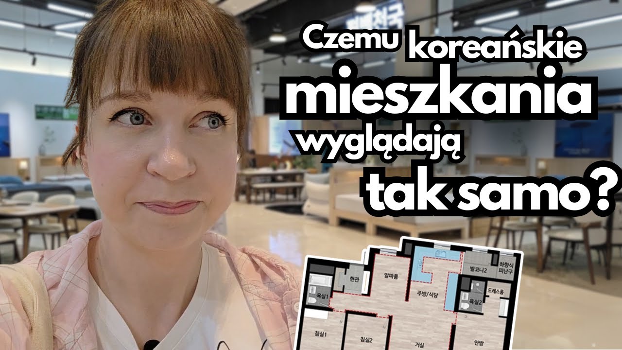 Czemu wszystkie koreańskie mieszkania wyglądają tak samo?! Jedyny taki vlog z meblowego w Korei!