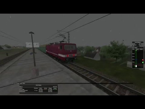 Open Rails - Weinböhla - Dresden S-Bahn mit BR143 Pro Train 5 MSTS