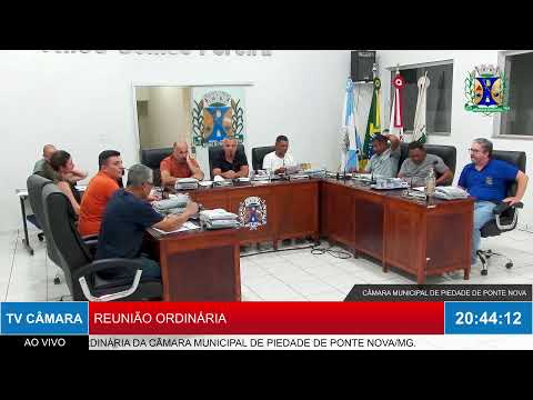 05ª REUNIÃO ORDINÁRIA DA CÂMARA MUNICIPAL DE PIEDADE DE PONTE NOVA - 06/04/2026