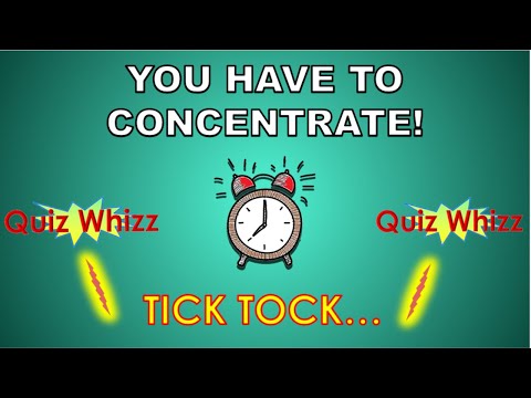 (No.42)FINGERS ON THE BUZZERS! FUN QUIZ|RAPID FIRE TRIVIA QUESTIONS|CONCENTRATION|LIGHTNING ROUND