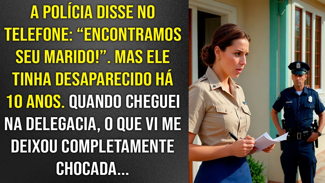 A polícia disse: "Encontramos seu marido". Mas ele tinha desaparecido há 10 anos...